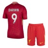 Maglia ufficiale Liverpool Darwin 9 Casa 2024-25 per Bambino